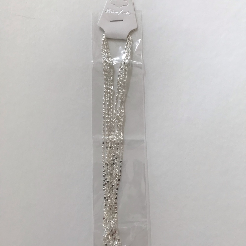 4pcs Silver Necklace